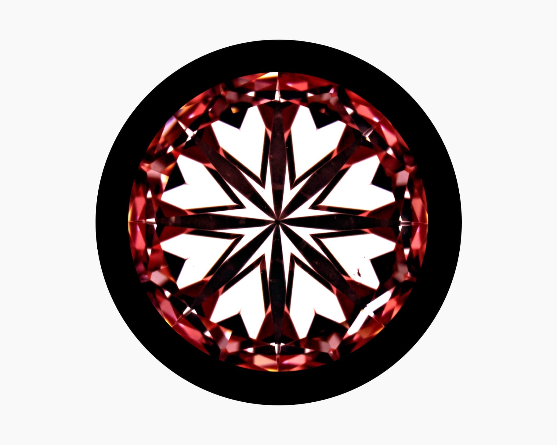 Hearts image of 1.22ct Ideal Hearts & Arrows Round Diamond