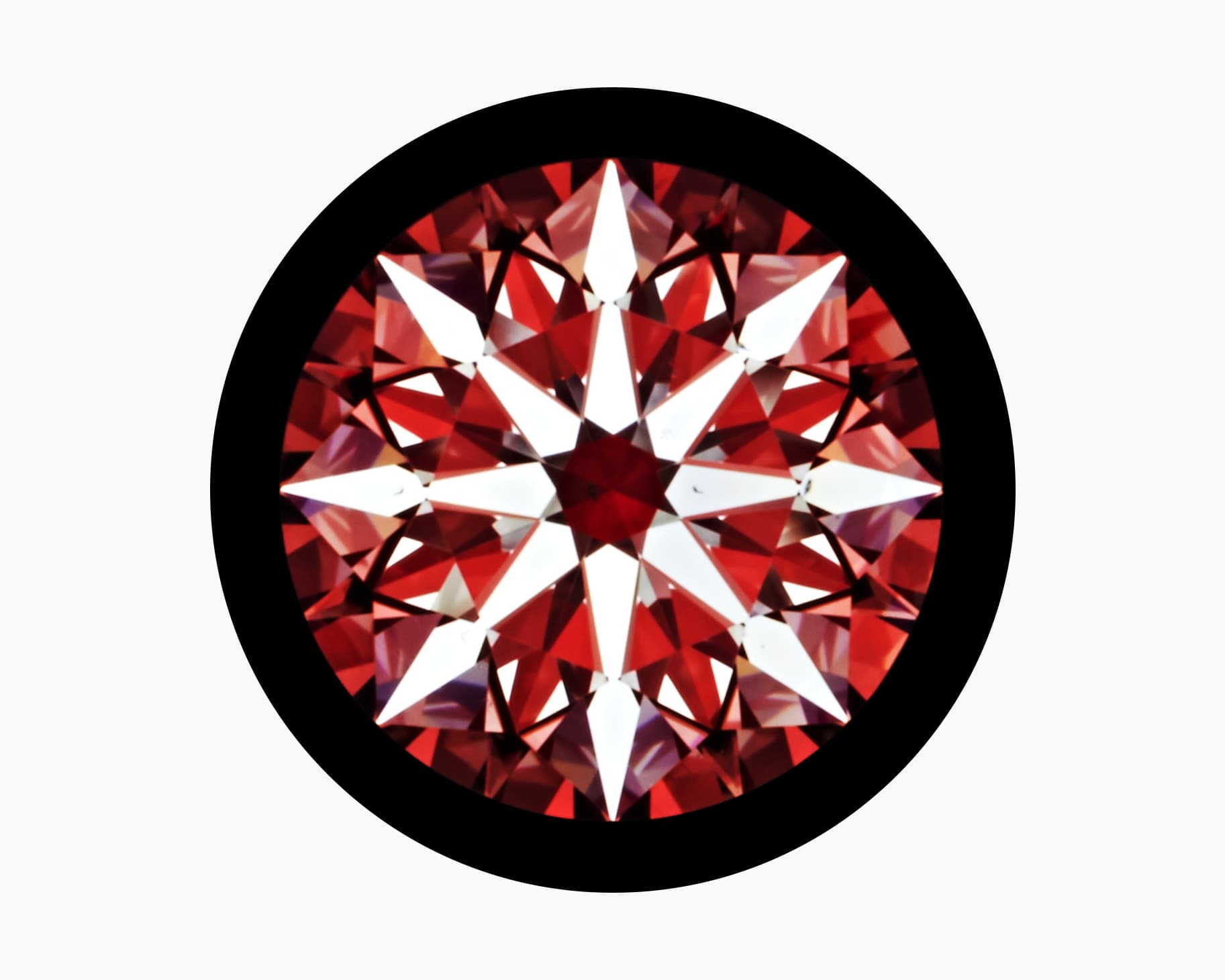 Arrows image of 1.21ct Ideal Hearts & Arrows Round Diamond
